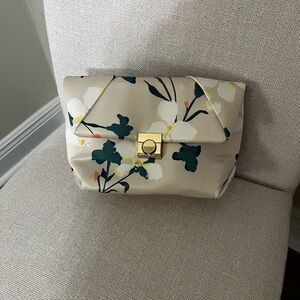 A New Day Womens Clutch Bag Cream Floral